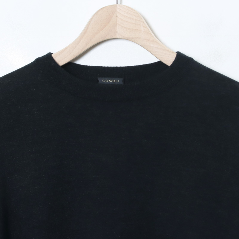 COMOLI (コモリ) ウール クルーネックニット