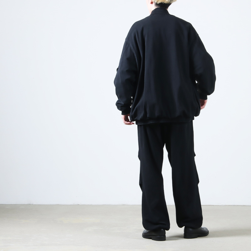 COMOLI (コモリ) コットンジャージ ニータックパンツ