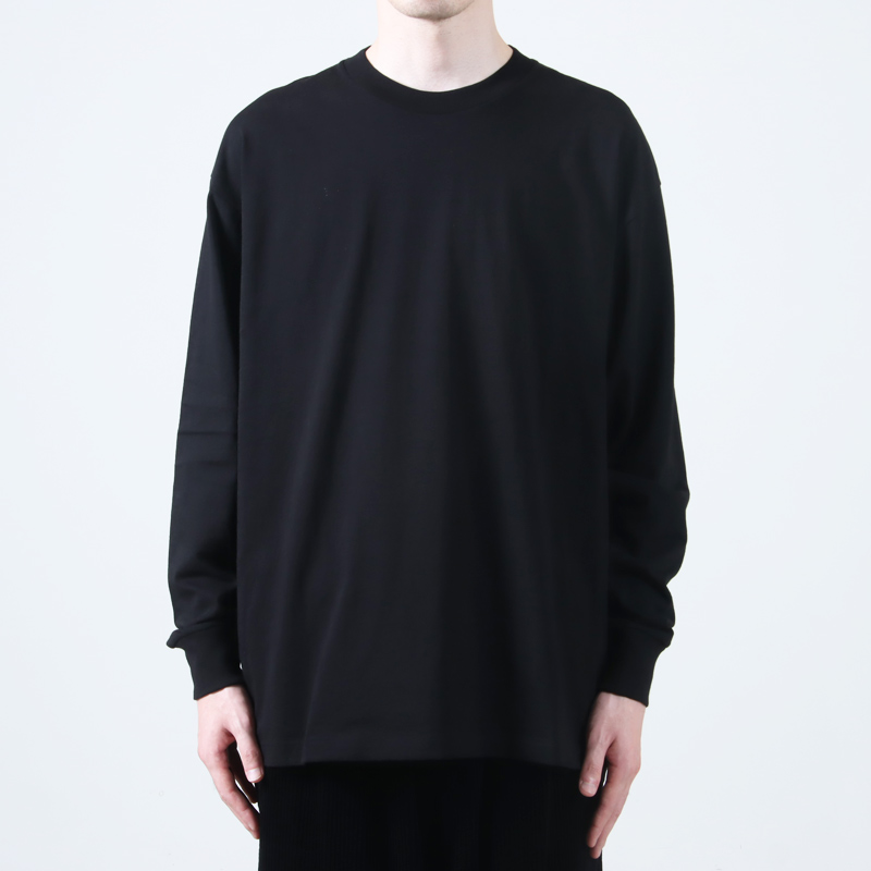 COMOLI (コモリ) コットンジャージ 長袖Tシャツ