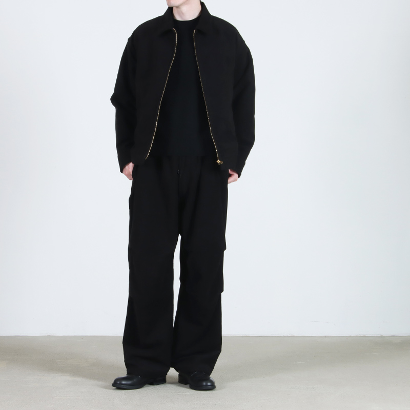 COMOLI (コモリ) モールスキン ニータックパンツ