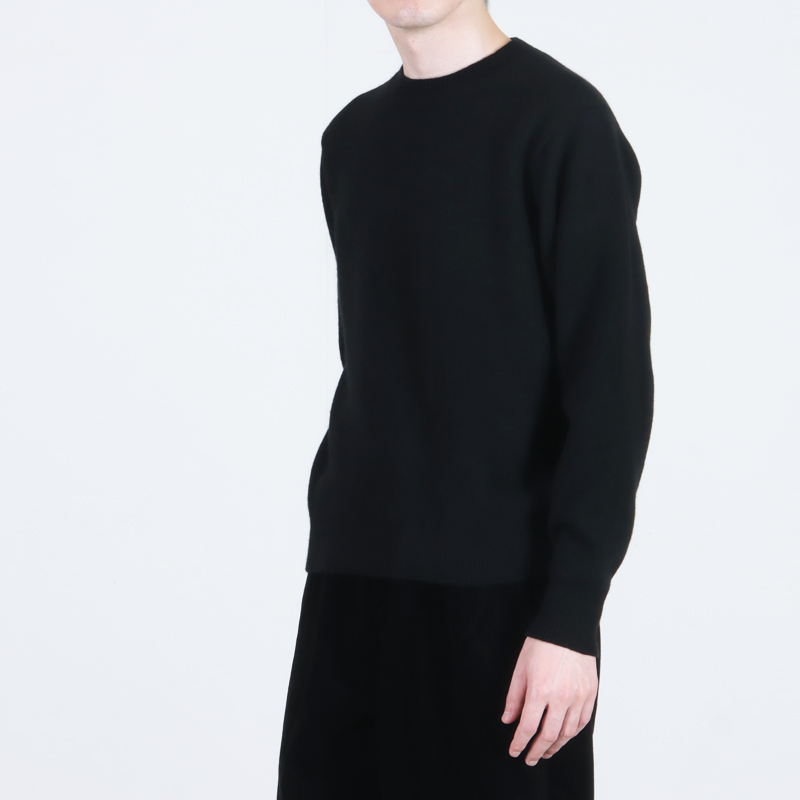 COMOLI (コモリ) ラムズウール クルーネックニット