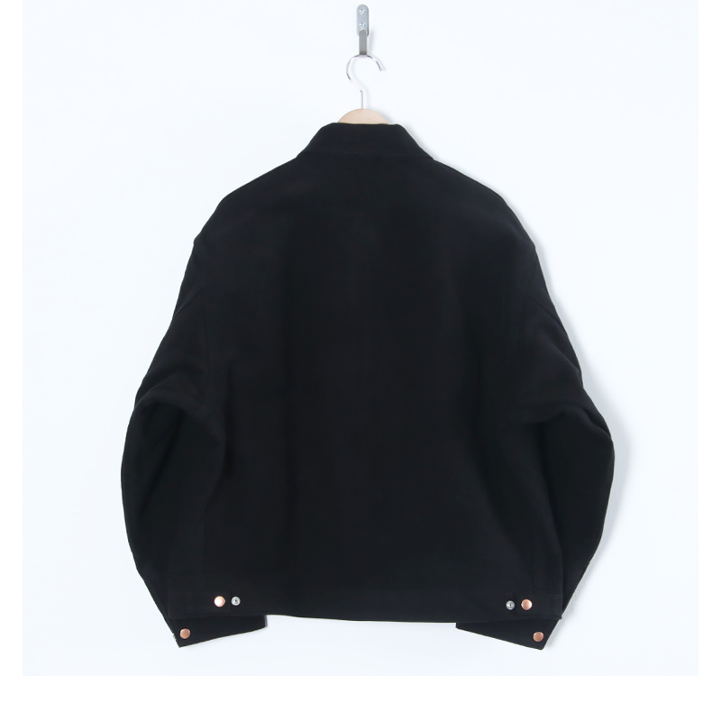 COMOLI (コモリ) モールスキン ジップショートジャケット