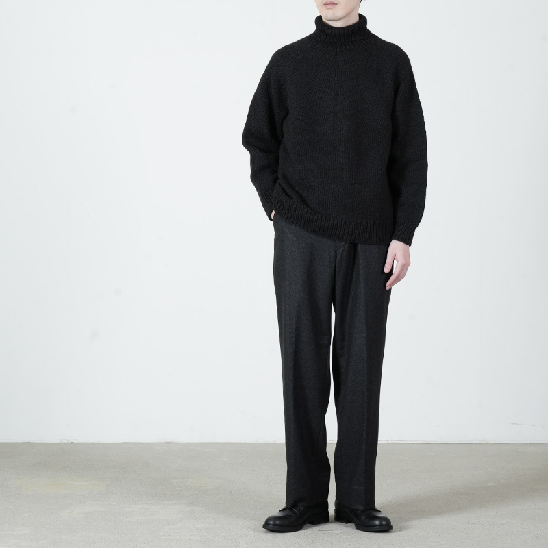 COMOLI (コモリ) ウールフラノ パンツ