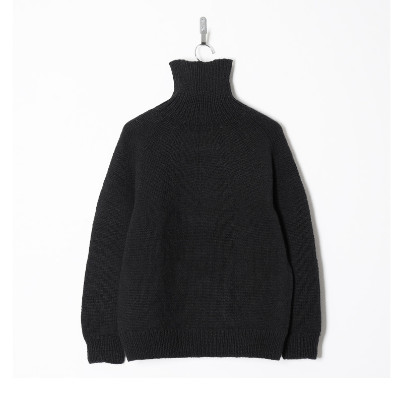 COMOLI カシミヤ和紙 タートルネックニット 25AW COMOLI (コモリ