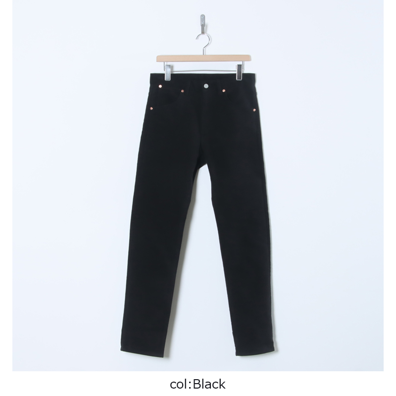 COMOLI (コモリ) モールスキン 5Pパンツ