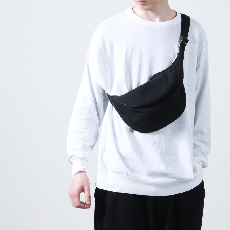 COMOLI (コモリ) シルクネップ ウエストバッグ