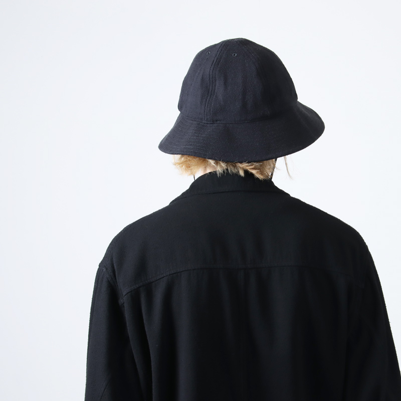 COMOLI (コモリ) シルクネップ ハット