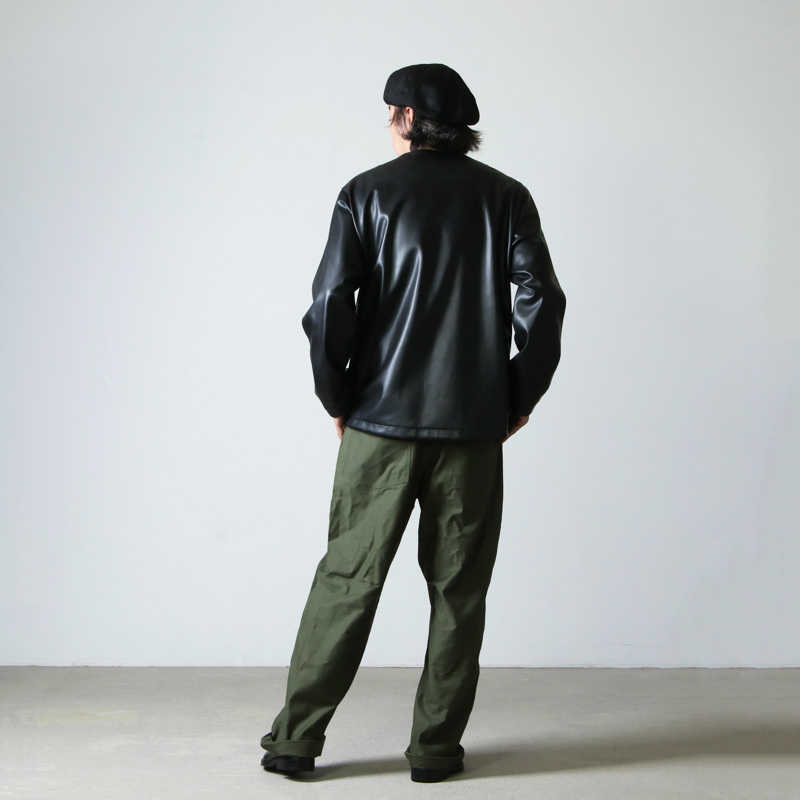 CURLY (カーリー) REGENCY NC JACKET Synthetic leather
