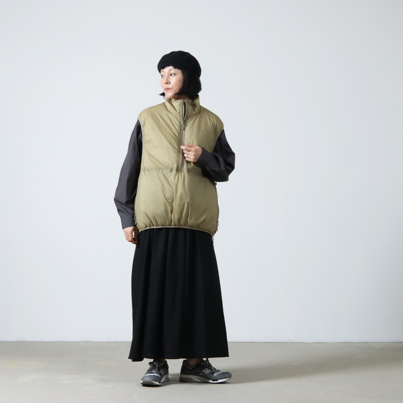 DAIWA PIER39 (ダイワピア39) W's TECH REVERSIBLE PULLOVER PUFF VEST