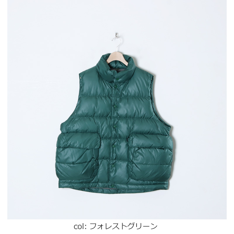 DAIWA PIER39 (ダイワピア39) TECH BACK PACKER DOWN VEST / テック