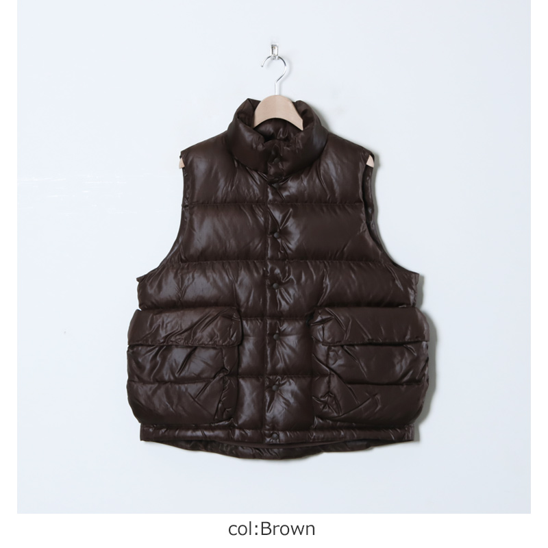 DAIWA PIER39 (ダイワピア39) TECH BACKPACKER DOWN VEST / テック