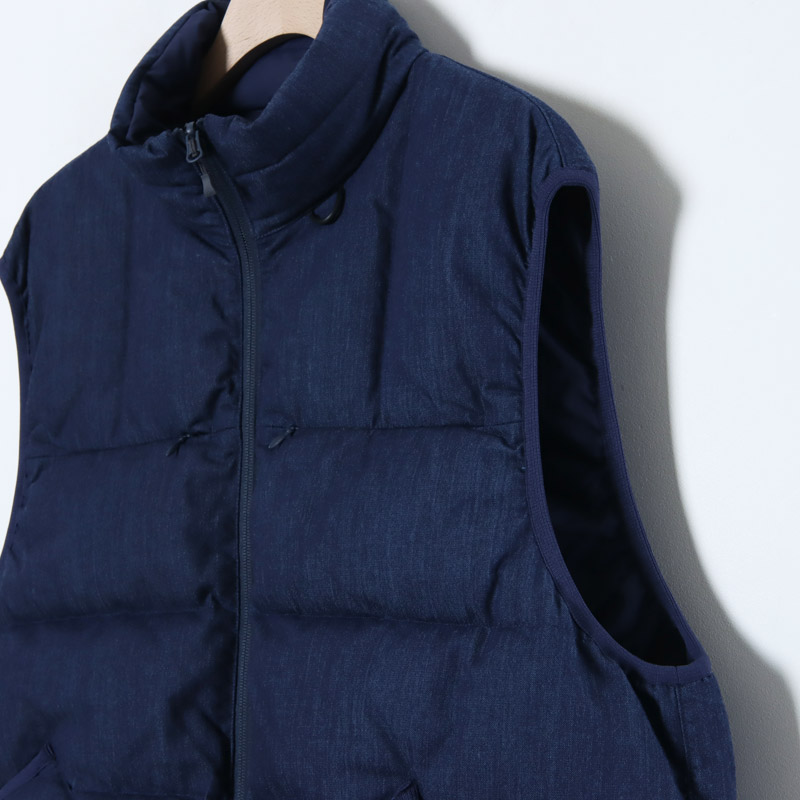 DAIWA PIER39 (ダイワピア39) TECH YOSEMITE DOWN VEST DENIM / テック