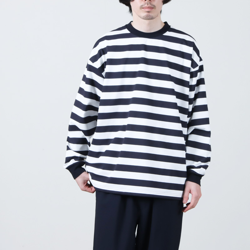 DAIWA PIER39 (ダイワピア39) TECH DRAWSTRING BORDER L/S TEE