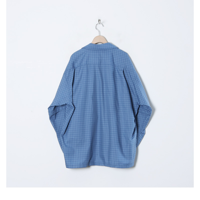 DAIWA PIER39 (ダイワピア39) TECH SPORTS OPEN COLLAR SHIRT L/S MINI