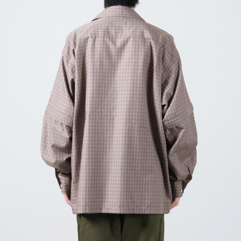 DAIWA PIER39 (ダイワピア39) TECH SPORTS OPEN COLLAR SHIRT L/S MINI