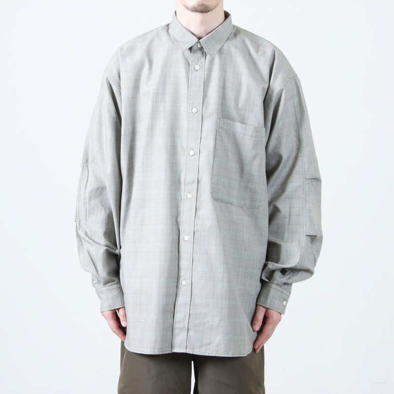 DAIWA PIER39 (ダイワピア39) TECH REGULAR COLLAR SHIRT L/S GLEN
