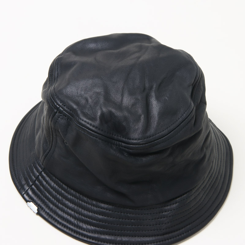 DECHO (デコー) LEATHER BUCKET HAT / レザーバケットハット