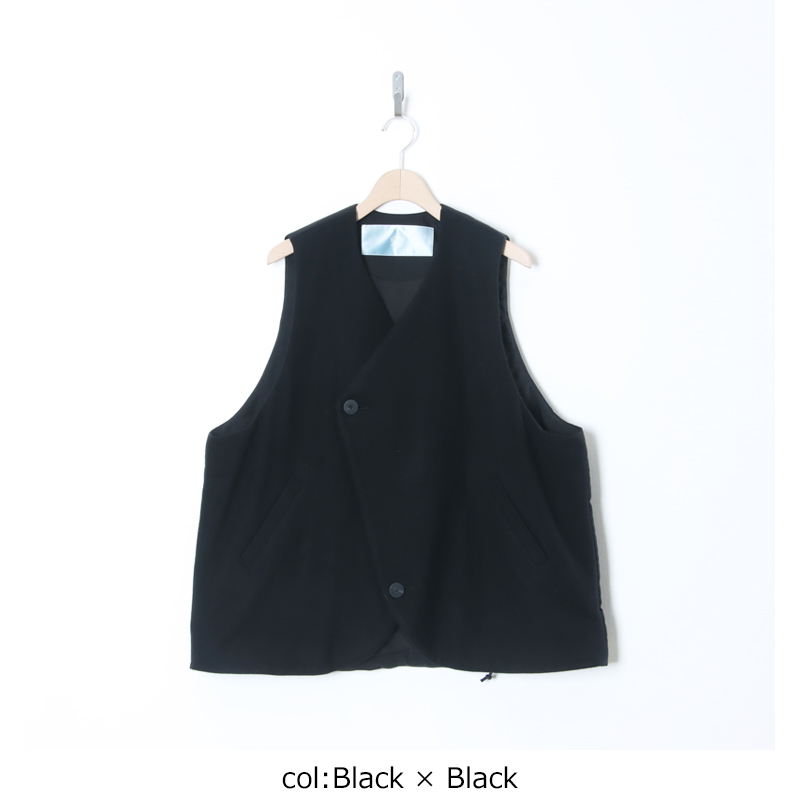 Dulcamara (ドゥルカマラ) ヴィンテージNYラウンドカットパデッドベスト