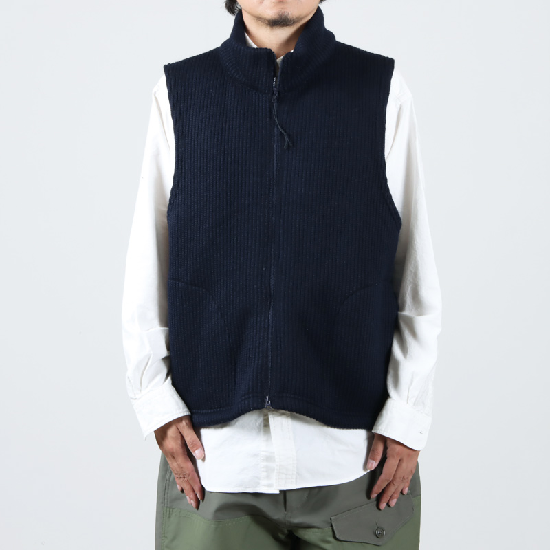 ENGINEERED GARMENTS (エンジニアードガーメンツ) High Mock Knit Vest