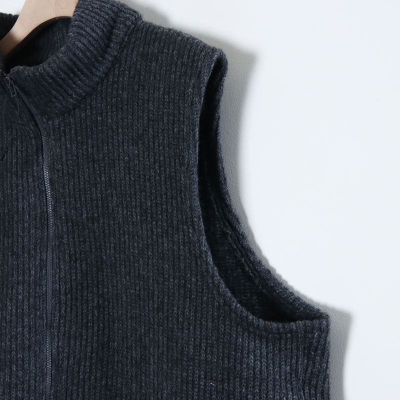 ENGINEERED GARMENTS (エンジニアードガーメンツ) High Mock Knit Vest