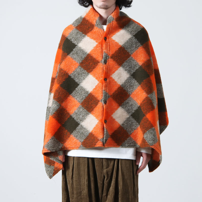 ENGINEERED GARMENTS (エンジニアードガーメンツ) Button Shawl -Poly