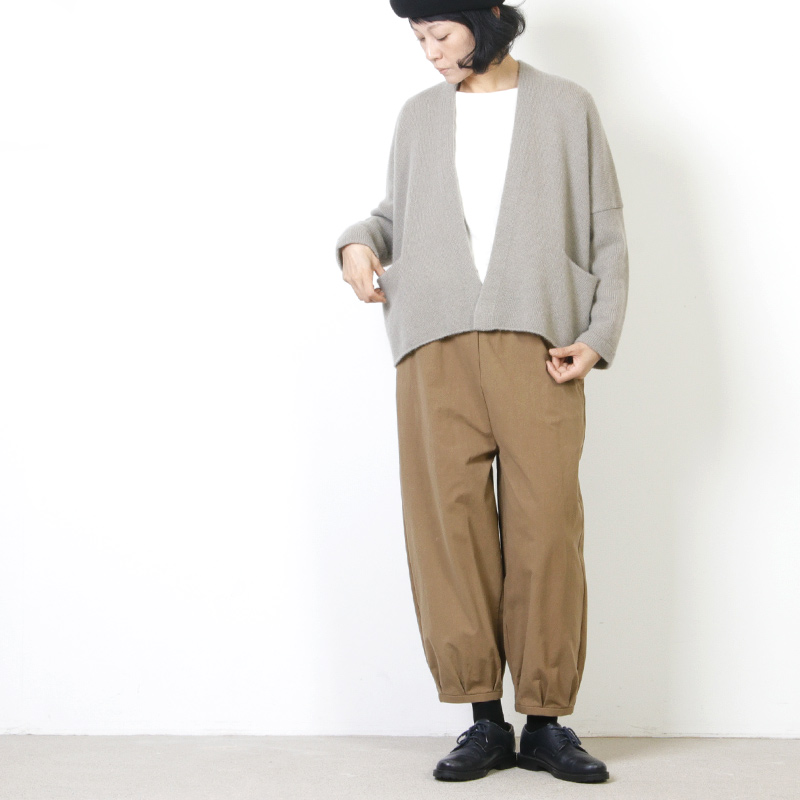 evam eva エヴァムエヴァ renew-wool cardigan エヴァムエヴァ evam