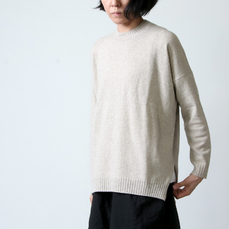 evameva (エヴァムエヴァ) wool PO / ウールプルオーバー