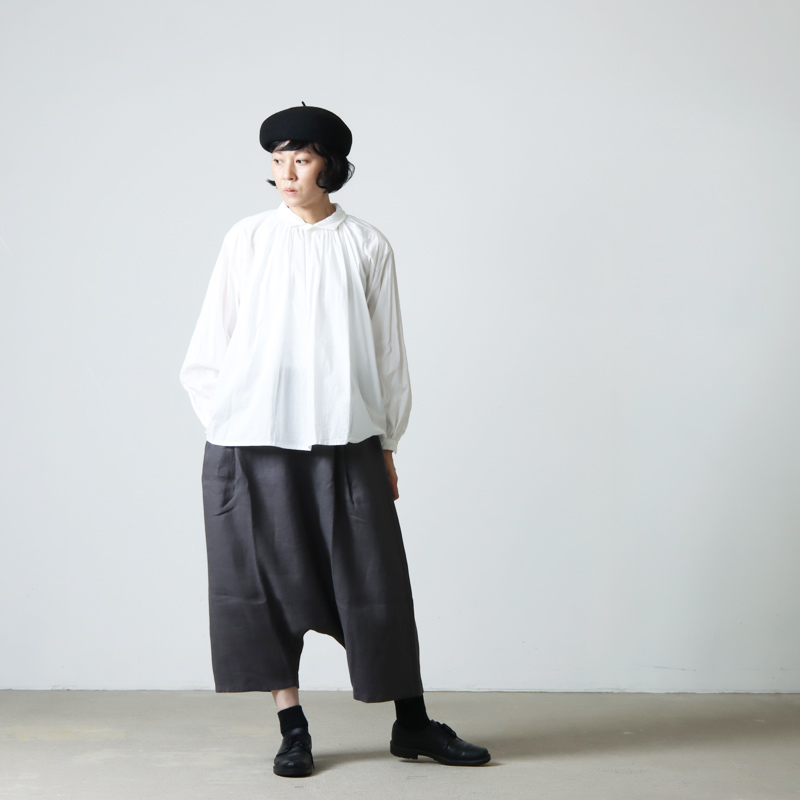 evameva (エヴァムエヴァ) linen sarrouel pants / リネンサルエルパンツ