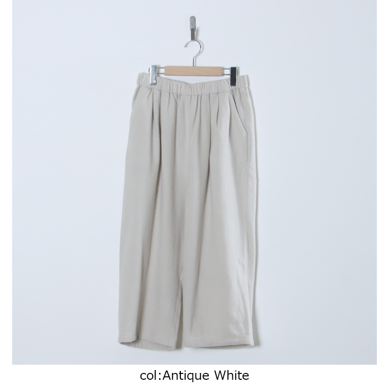 evameva (エヴァムエヴァ) tuck pants / タックパンツ