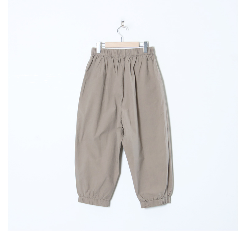 evameva (エヴァムエヴァ) cotton cropped pants / コットンクロップド