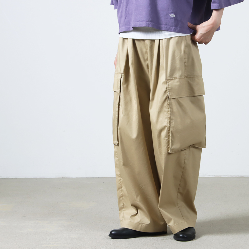 F/CE. (エフシーイー) SOLOTEX PIGMENT DYE CARGO TROUSERS / ソロ