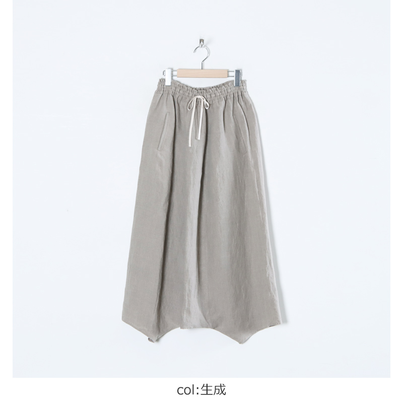 FACTORY (ファクトリー) アイリッシュリネン サルエルパンツ