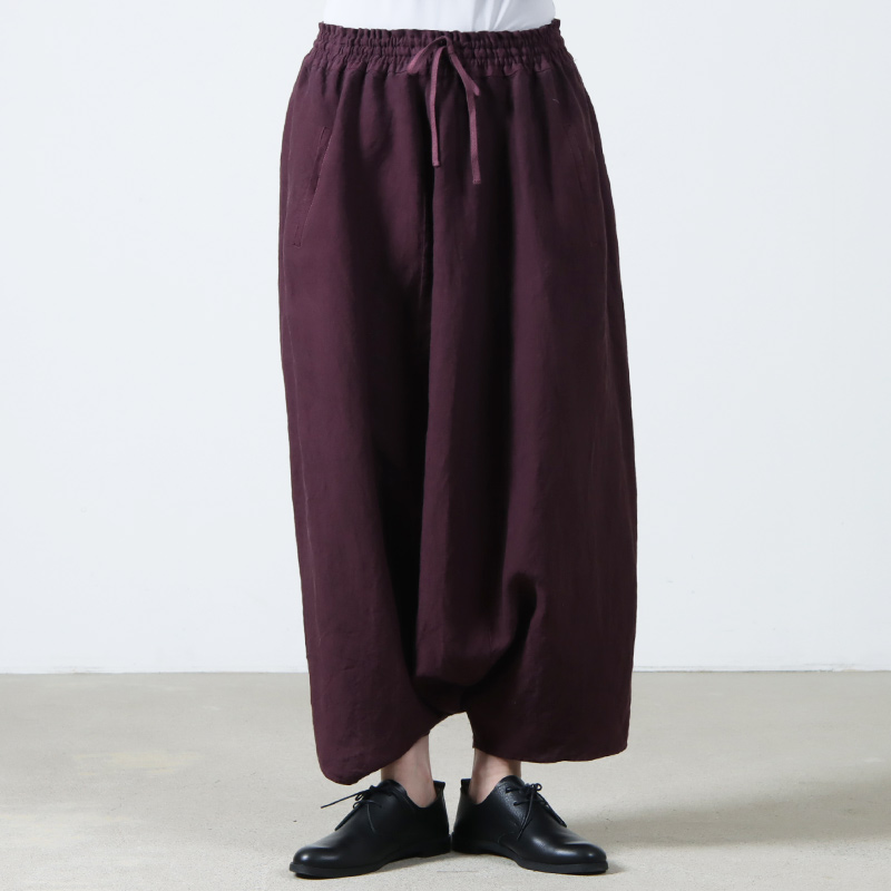 FACTORY (ファクトリー) アイリッシュリネン サルエルパンツ