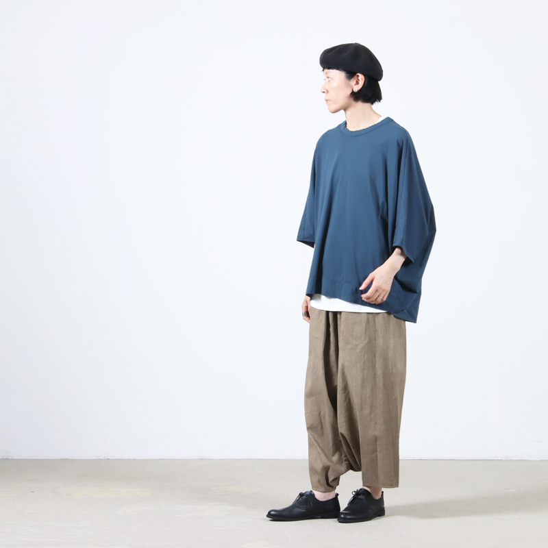 FACTORY (ファクトリー) 綿麻サルエルパンツ