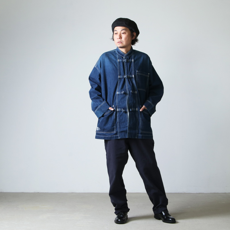 Fresh Service (フレッシュサービス) DENIM KUNG-FU COVERALL / デニム