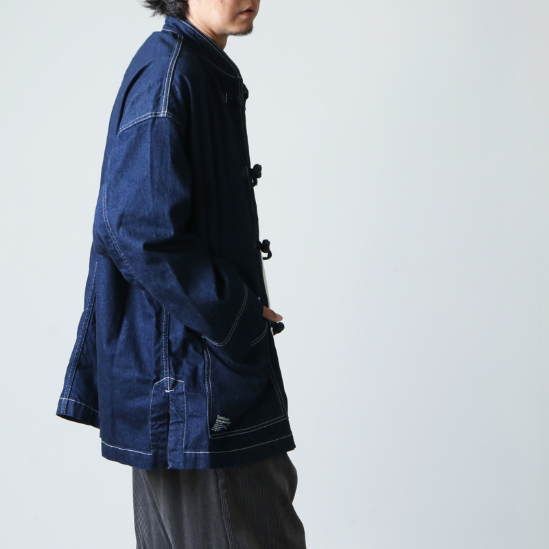 Fresh Service (フレッシュサービス) DENIM KUNG-FU COVERALL OW