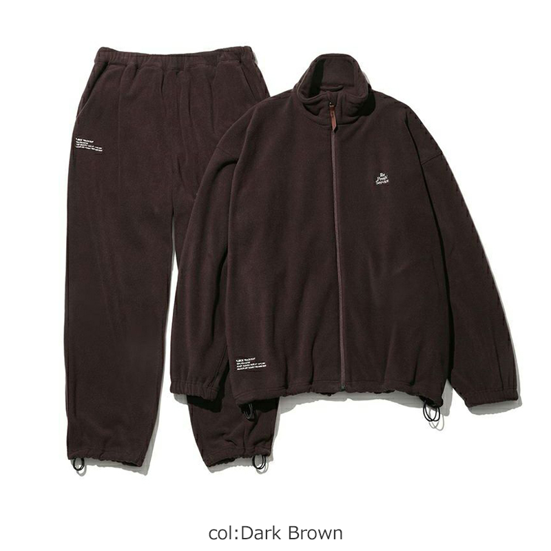Fresh Service (フレッシュサービス) FLEECE TRACK SUIT / フリース