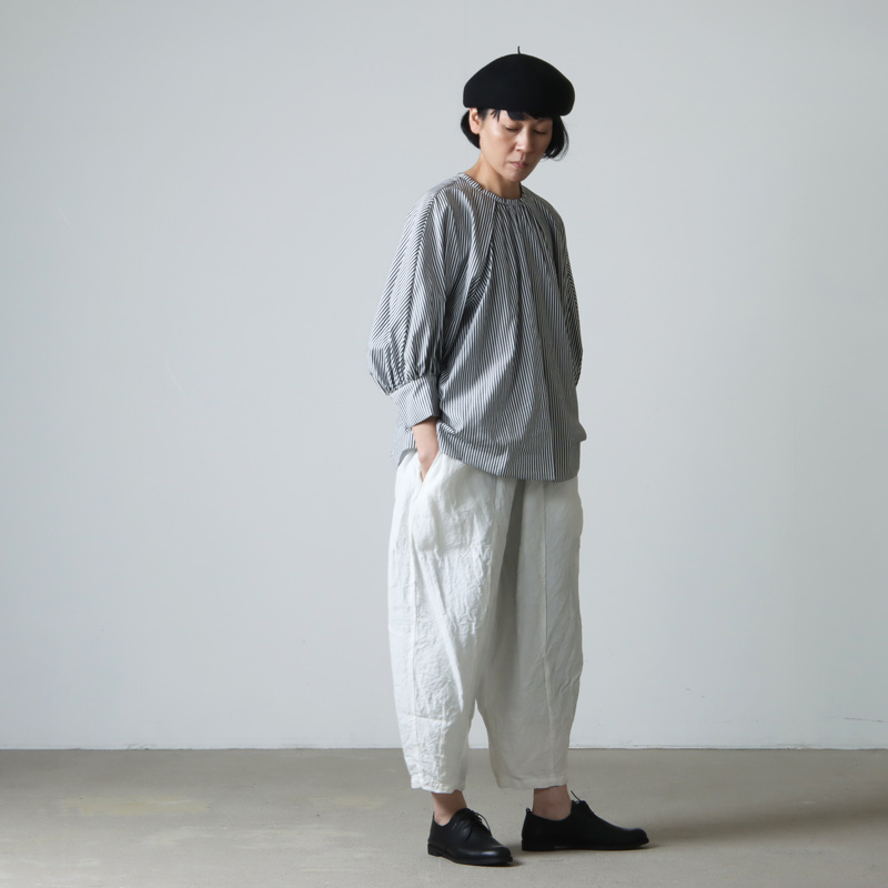 Gauze (ガーゼ) リネンツイルショートチャーリーパンツ