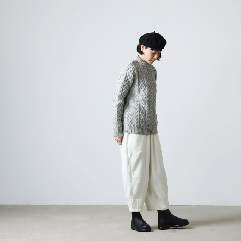 Gauze (ガーゼ) ウールチャーリーパンツ