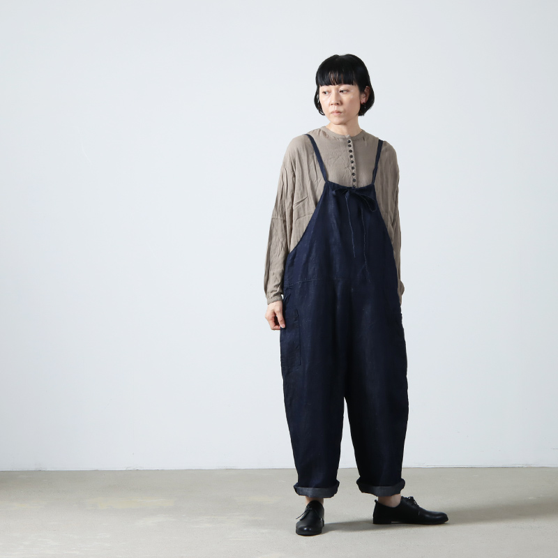 Gauze (ガーゼ) INDIGO TRAVAIL ROOMY PANTS / インディゴトラバイユ