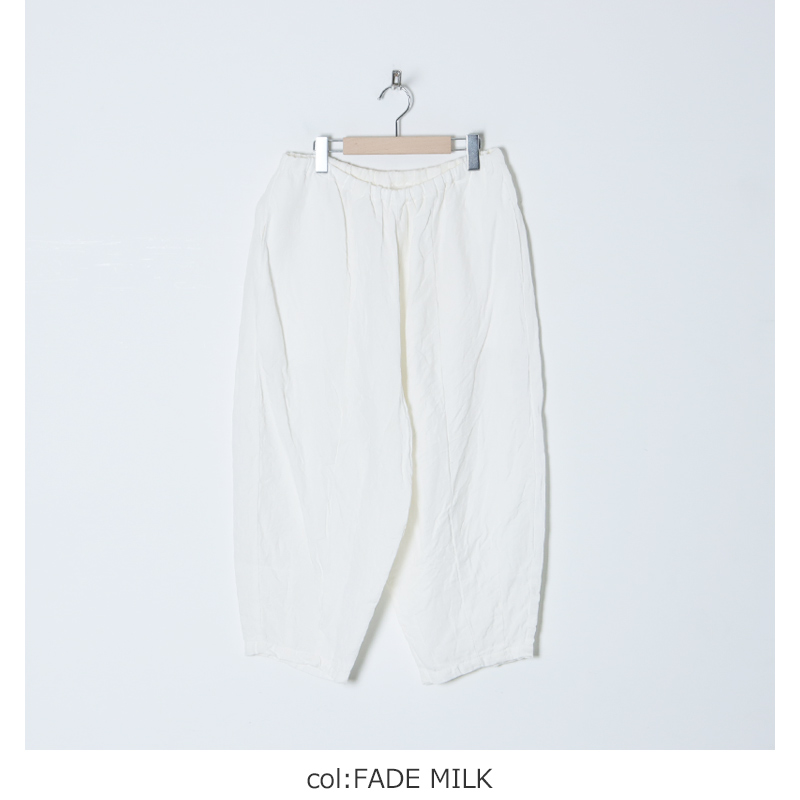 Gauze (ガーゼ) リネンツイルショートチャーリーパンツ