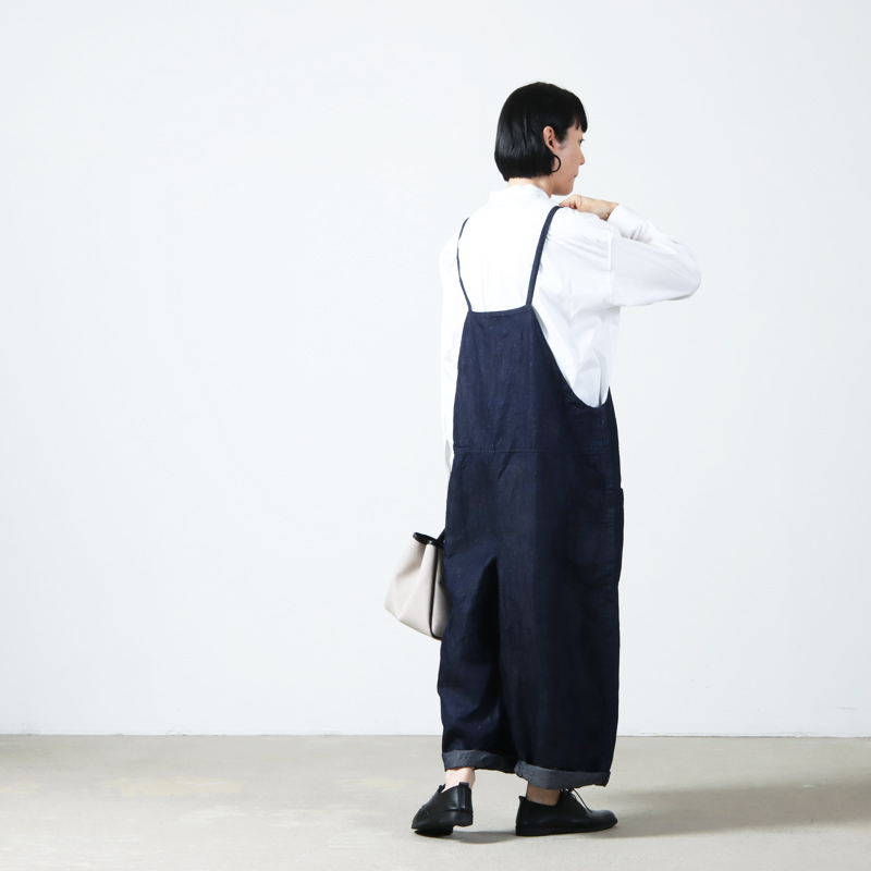 Gauze (ガーゼ) INDIGO TRAVAIL ROOMY PANTS / インディゴトラバイユ