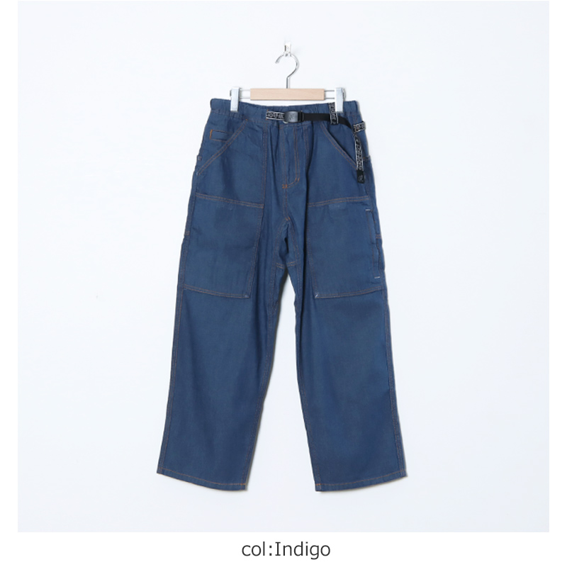 GRAMICCI (グラミチ) × and wander DENIM BAGGY PANTS #WOMEN / アンド