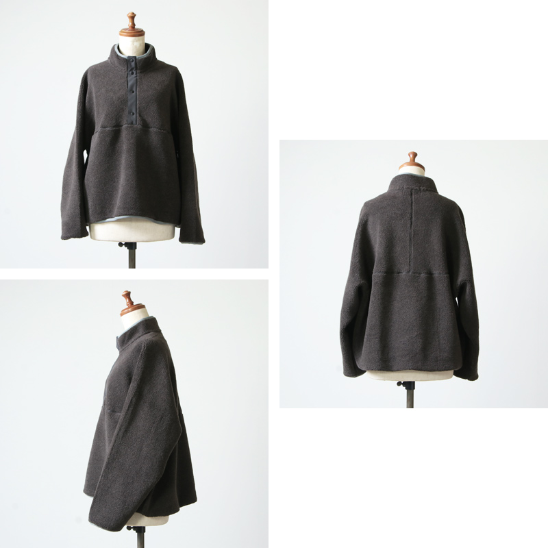 Graphpaper (グラフペーパー) Wool Boa High Neck Pull Over / ウール