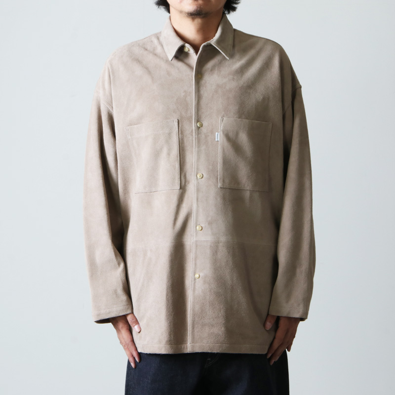Graphpaper (グラフペーパー) Goat Suede Box Shirt Jacket / ゴート