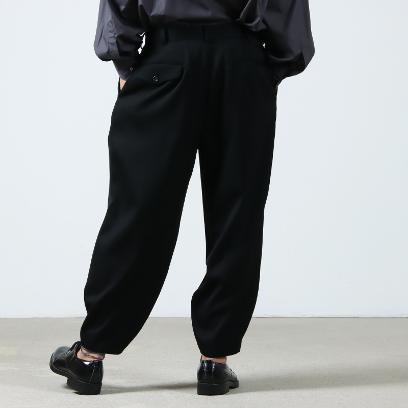 Graphpaper (グラフペーパー) Wool Doeskin Tapered Trousers / ウール