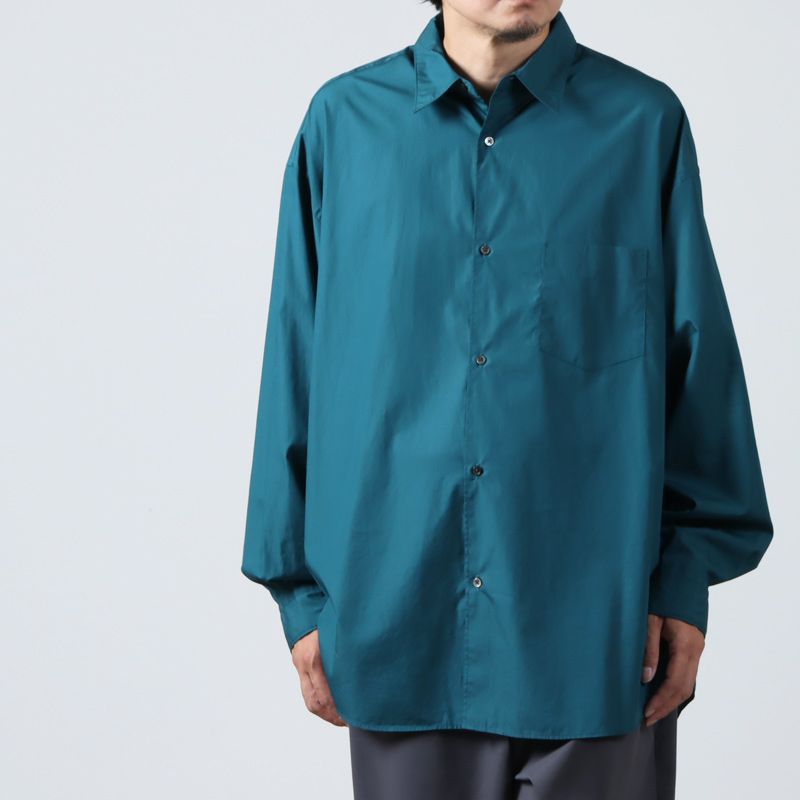 Graphpaper (グラフペーパー) Broad L/S Oversized Regular Collar