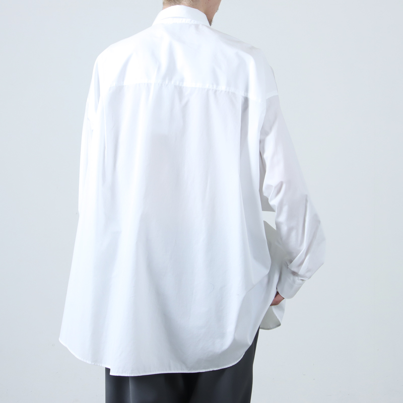 Graphpaper (グラフペーパー) Broad L/S Oversized Regular Collar