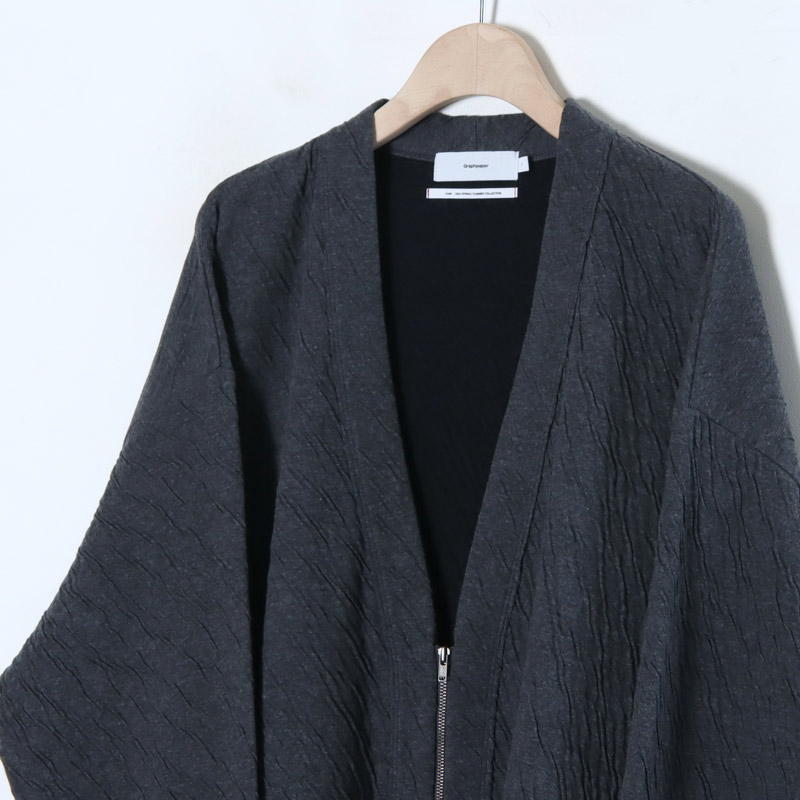 Graphpaper (グラフペーパー) Double Face Jersey Cardigan / ダブル
