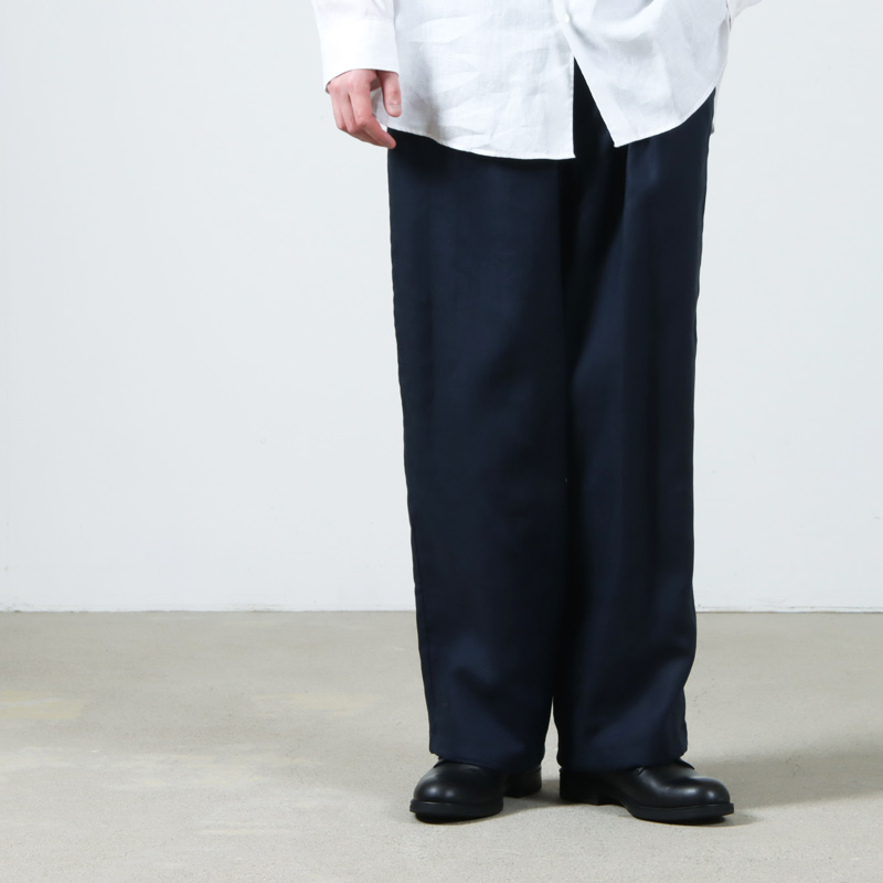 Graphpaper (グラフペーパー) Linen Track Pants / リネントラックパンツ